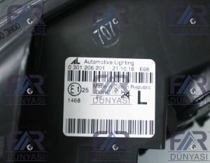 AUDI A3 SPORTBACK SOL FAR 05-08 ORIJINAL CIKMA 0301206201