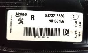 PEUGEOT 208 SAG STOP 19-22 ORIJINAL SIFIR 9823216580