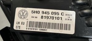 VOLKSWAGEN GOLF 8 LED SOL DIS STOP 20-25 ORIJINAL CIKMA 5H0945095C