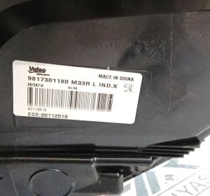 PEUGEOT 301 SOL STOP 17-20 ORIJINAL SIFIR 9817301180