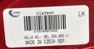 OPEL INSIGNIA A SW SOL STOP  08-12 ORIJINAL SIFIR 9EL354668-011