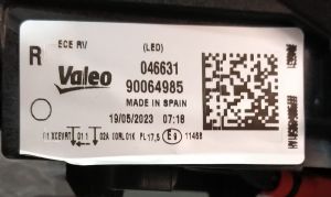 VOLKSWAGEN PASSAT B8 HIGHLINE FULL LED SAG FAR 15-19 ORIJINAL SIFIR 046631 90064985
