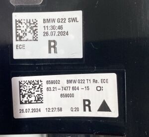 BMW 4 SERISI G22 G23 G26 LED SAG DIS STOP 20-26 ORIJINAL CIKMA 63217477604