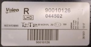VOLKSWAGEN PASSAT B7 SAG FAR 10-15 ORIJINAL CIKMA 3AB941006