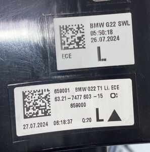 BMW 4 SERISI G22 G23 G26 LED SOL DIS STOP 20-26 ORIJINAL CIKMA 63217477603