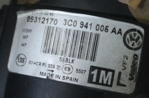VOLKSWAGEN PASSAT B6 COMFORT SOL FAR 05-10 ORIJINAL CIKMA 89312170 3C0941005AA