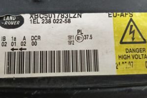 LAND ROVER RANGE ROVER SPORT L320 XENON SAG FAR 05-09 ORIJINAL CIKMA XBC501783LZN 1EL238022-58
