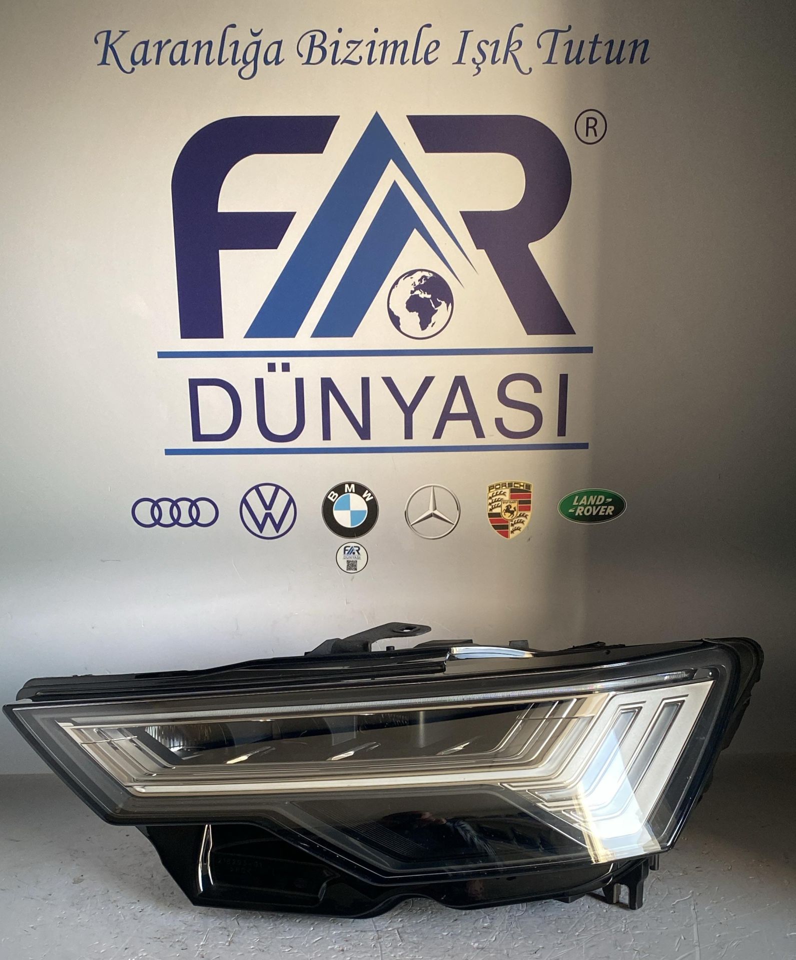 AUDI A6 C8 MATRIX FULL LED SOL FAR 20-24 ORIJINAL CIKMA 4K0941035 1ZX013378-01