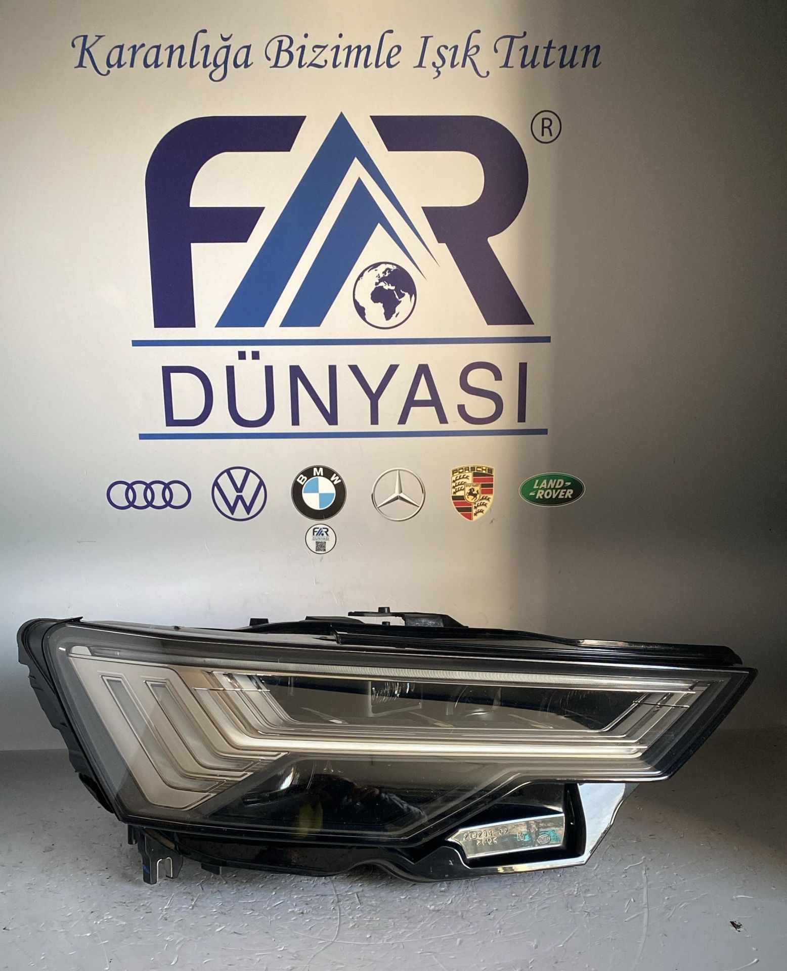 AUDI A6 C8 MATRIX FULL LED SAG FAR 20-24 ORIJINAL CIKMA 4K0941036 1ZX013378-02