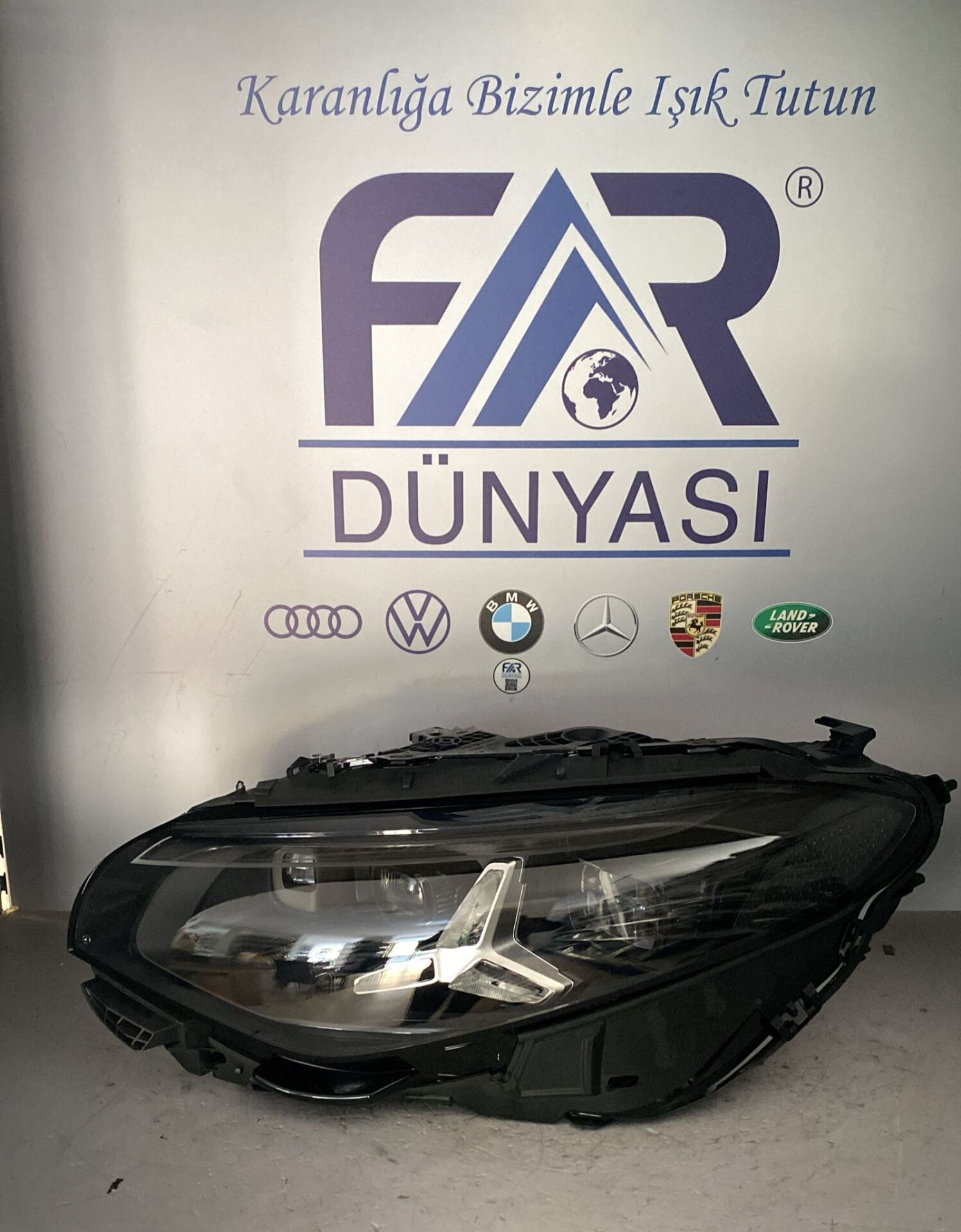 MERCEDES CLA CLASS W174 MULTIBEAM LED SOL FAR 25- ORIJINAL CIKMA A1749064201 (SIFIR AYARINDA TASIMA HATALI)