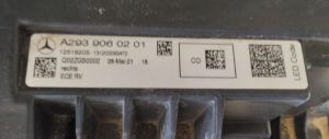 MERCEDES EQC W293 FULL LED SAG FAR 19-22 ORIJINAL CIKMA A2939060201