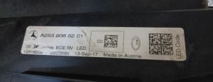 MERCEDES GLC CLASS W253 FULL LED SAG FAR 15-19 ORIJINAL CIKMA A2539065201