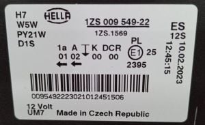 VOLKSWAGEN TIGUAN XENON SAG FAR 11-16 ORIJINAL SIFIR 1ZS009549-221 5N1941040R