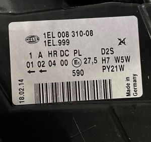 AUDI A6 C5 SAG FAR 97-05 ORIJINAL SIFIR 1EL008310-08