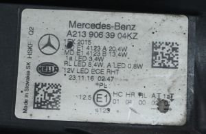 MERCEDES E CLASS W213 SOL FAR 16-19 ORIJINAL CIKMA A2139066801 A2139063904