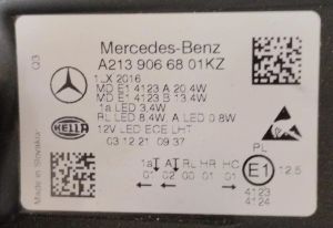 MERCEDES E CLASS W213 SOL FAR 16-19 ORIJINAL CIKMA A2139066801 A2139063904
