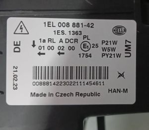 AUDI A6 C6 XENON SAG FAR 04-08 ORIJINAL SIFIR 1EL0088881-42