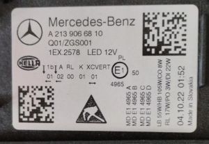 MERCEDES E CLASS W213 MAKYAJLI MULTIBEAM LED SAG FAR 19-23 SIFIR ORİJİNAL  A2139066810