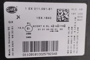 MERCEDES E CLASS W207 COUPE SOL FAR 14-16 ORIJINAL SIFIR A2078208561 1EX011091-81