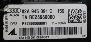 AUDI A1 SPORTBACK LED SOL DIS STOP 18-24 ORIJINAL CIKMA 82A945091C