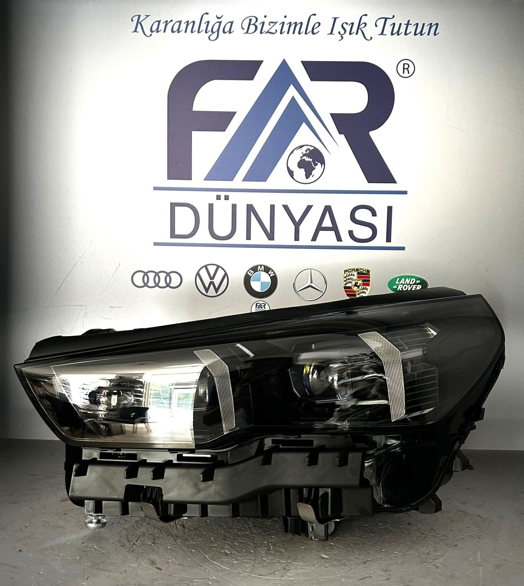 BMW 5 SERISI G60 G61 SHADOW ADAPTIVE LED SOL FAR 24-25 ORIJINAL SIFIR 5A798D7-07 X-857Y-756Z748 0301128237