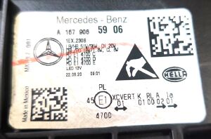 MERCEDES GLE CLASS W167 MULTIBEAM FULL LED SOL FAR 19-24 ORIJINAL CIKMA A1679065906