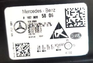 MERCEDES GLE CLASS W167 MULTIBEAM FULL LED SAG FAR 19-24 ORIJINAL CIKMA A1679065806