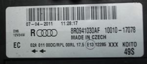 AUDI Q5 XENON LED SAG FAR 08-12 ORIJINAL CIKMA 8R0941030AF