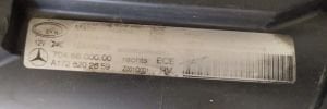 MERCEDES SLK CLASS W172 SAG FAR 11-16 ORIJINAL CIKMA A1728202659
