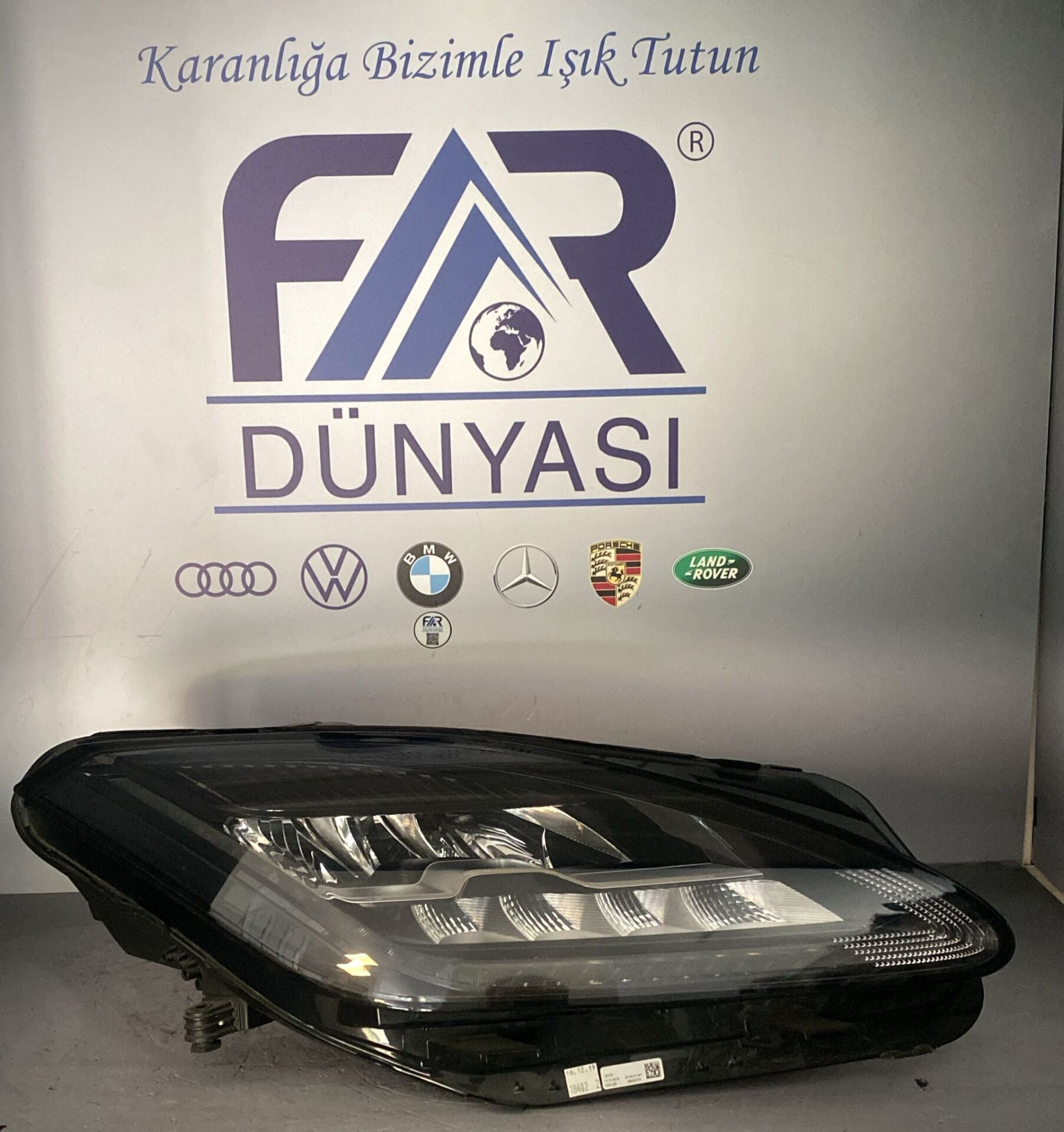 JAGUAR E-PACE X540 MID FULL LED SAG FAR (SOKME HATASIZ) 18-25 ORIJINAL CIKMA J9C3-13W029-ED