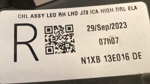 VOLKSWAGEN AMAROK II IQ LIGHT LED SAG FAR 22-25 ORIJINAL SIFIR N1XB13E016DE