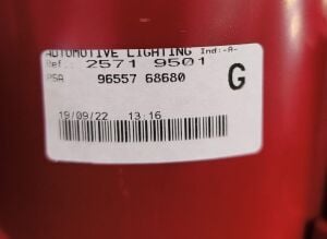 PEUGEOT 307 SW SOL STOP 06-10 ORIJINAL SIFIR  25719501 6350X2 714025710702