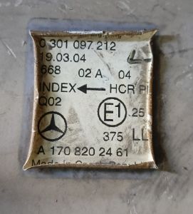 MERCEDES SLK CLASS W170 SAG FAR 96-04 ORIJINAL CIKMA A1708202461