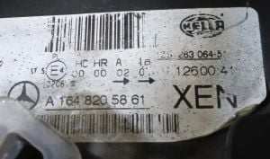 MERCEDES ML CLASS W164 SOL FAR 05-08 ORIJINAL CIKMA A1648205861 A1648260191