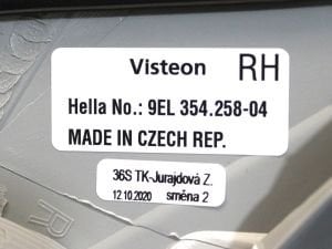 SKODA FABIA 2 SAG STOP 10-14 ORIJINAL SIFIR 9EL35425804 5J6945112