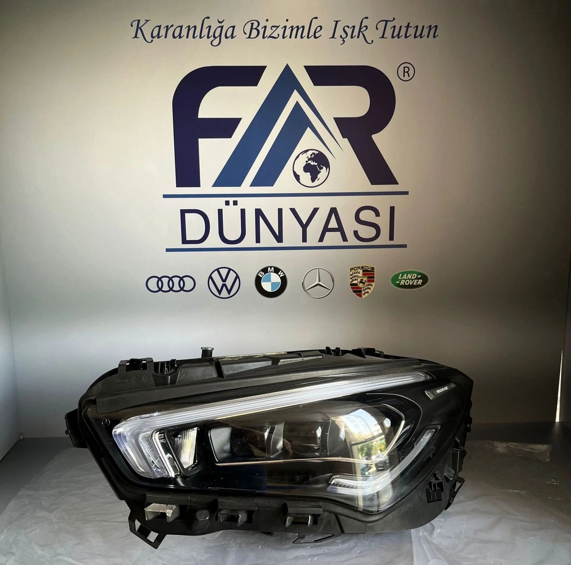 MERCEDES CLA CLASS W118 MULTIBEAM LED SOL FAR 19-23 ORIJINAL CIKMA A1189063100