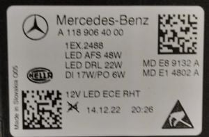 MERCEDES CLA CLASS W118 LED SAG FAR 19-23 ORIJINAL CIKMA A1189066400