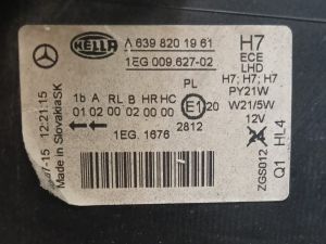 MERCEDES VITO VIANO W639 SAG FAR 03-14 ORIJINAL CIKMA A6398201961 1EG009.627-02