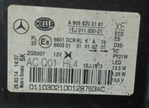 MERCEDES SPRINTER W906 XENON SOL FAR 14-17 ORIJINAL CIKMA A9068203161