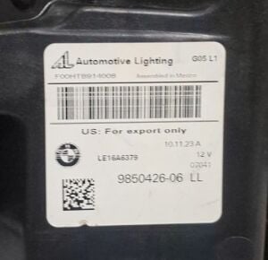 BMW X5 G05 F95 X6 G06 F96 LAZER LED SAG FAR 18-23 ORIJINAL CIKMA 9850426-06