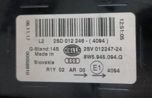 AUDI A4 B9 LED SAG IC STOP 15-19 ORIJINAL CIKMA 8W5945094G