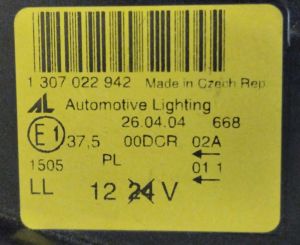 BMW 3 SERISI E46 CABRIO COUPE MAKYAJLI SAG FAR 98-05 ORIJINAL SIFIR 63126935732 1307022942