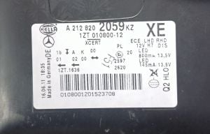 MERCEDES E CLASS W212 XENON SOL FAR 10-13 ORIJINAL CIKMA A2128202159