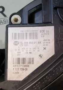 BMW 5 SERISI E60 XENON LCI SOL FAR 07-10 ORIJINAL CIKMA 1EL009450-01 7177739-08