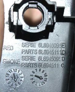 SEAT IBIZA 3 HB SOL DIS STOP 03-09 ORIJINAL CIKMA 6L6945095A