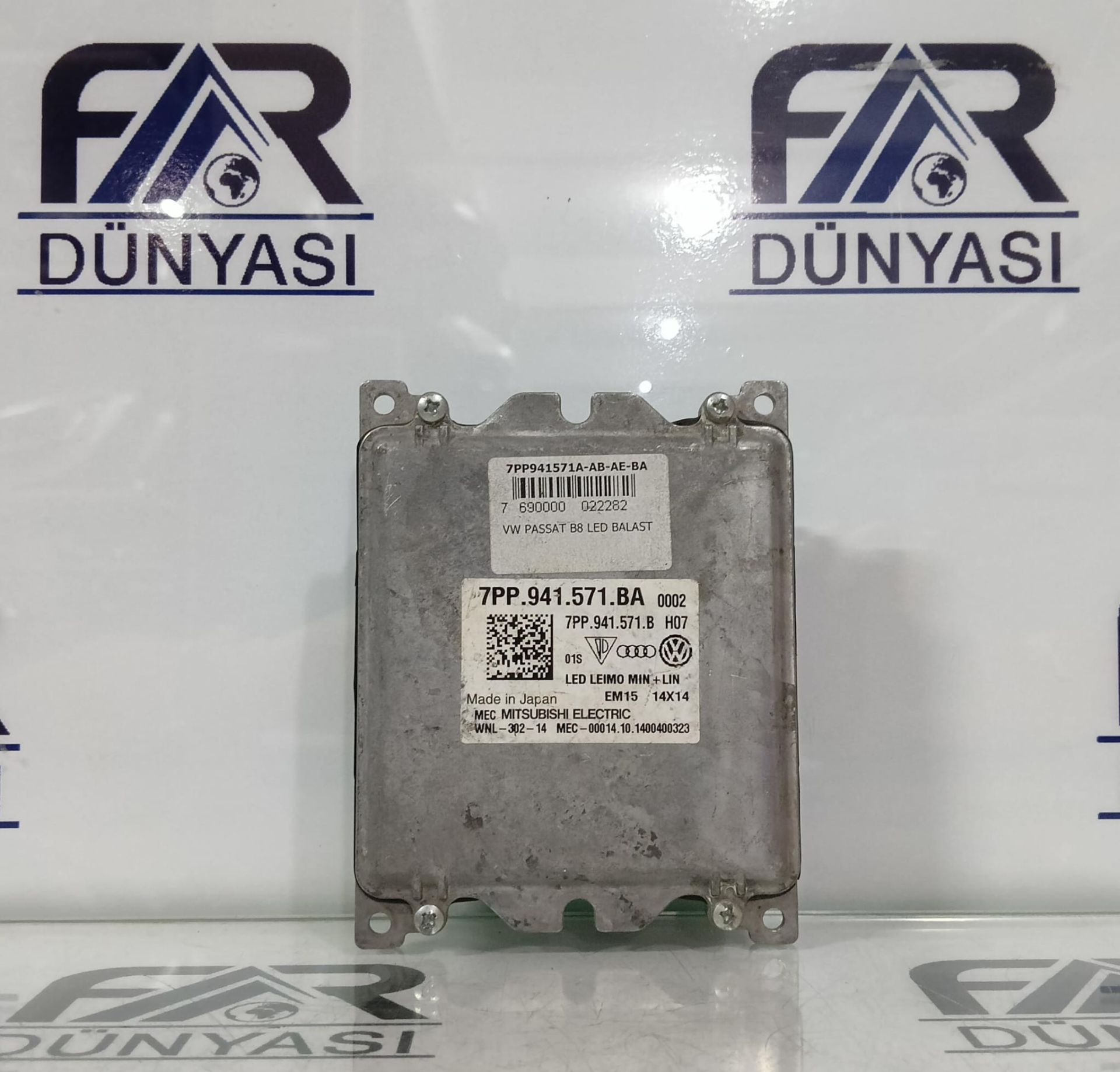 AUDI  A4 2015-2019 LED FAR BEYNİ 7PP941571BA