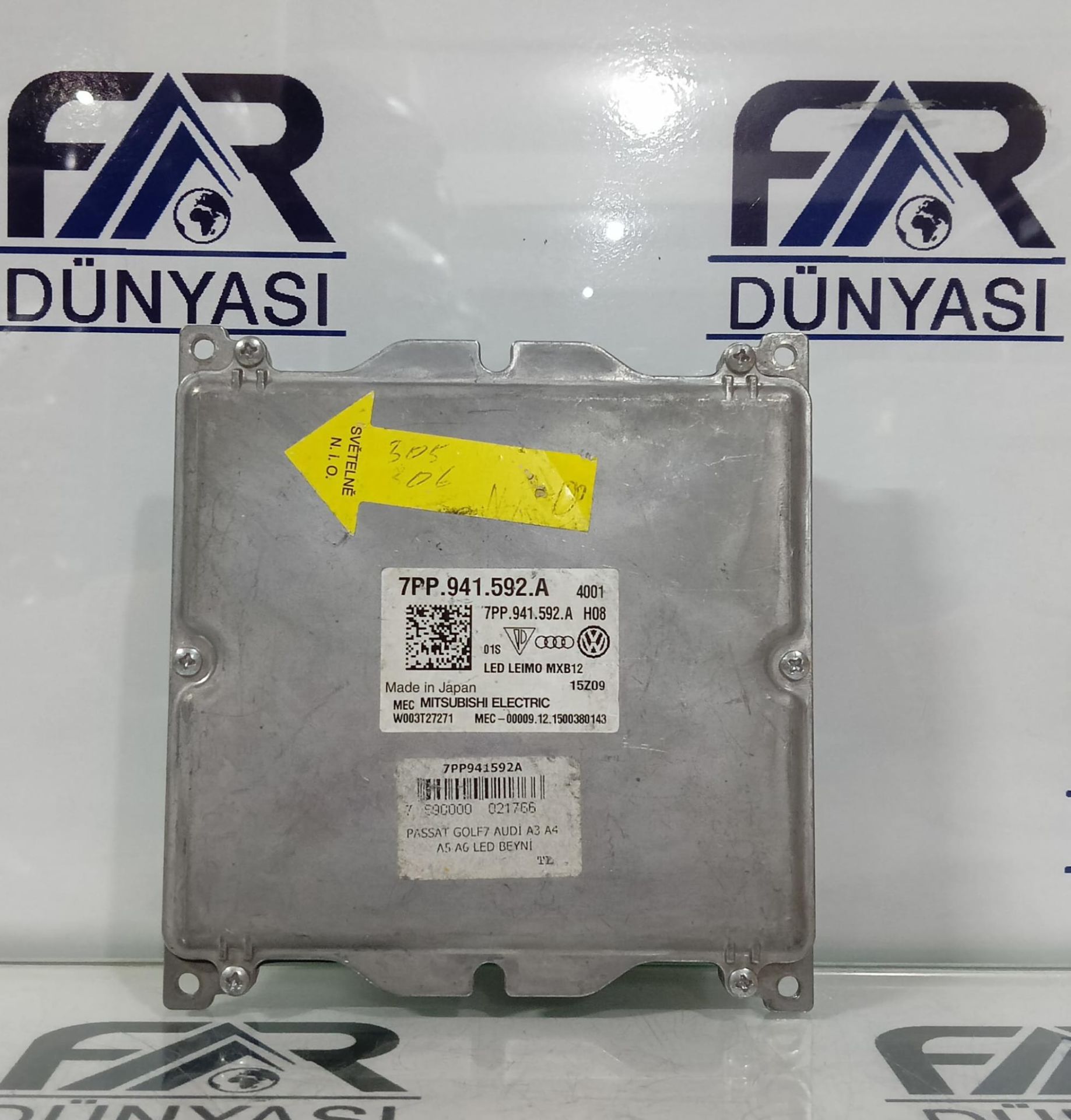 AUDI A3 A4 A5 A6  PASSAT GOLF7 LED FAR BEYNİ 7PP941592A