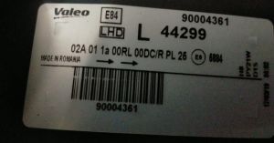 BMW X1 E84 XENON ADAPTIVE SOL FAR 09-15 ORIJINAL CIKMA 044299  63112993497