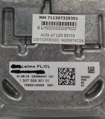 AUDI A7 2011-2014  LED FAR BEYNİ 4G0907472A 130732930101