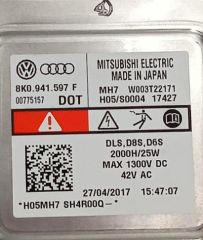 AUDI FAR BEYNİ 8K0941597F